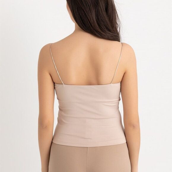 Bsl Rope Strap Bustier - BEIGE - Picture 3 of 6